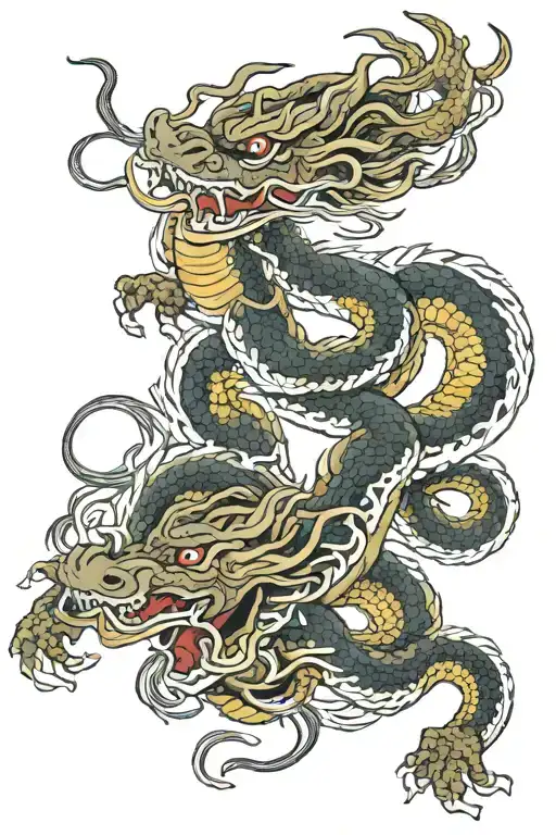Chinese Dragon Or Snake