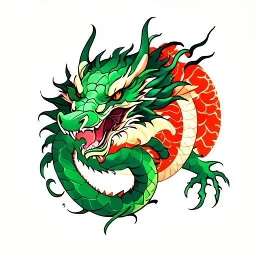 Shenron Green Dragon