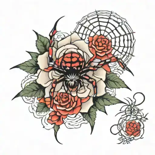 Spider Rose And Japan