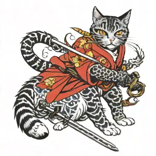 Cat And Swords