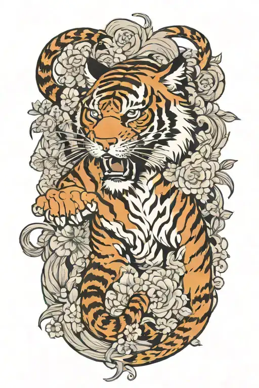 Tiger Fighting