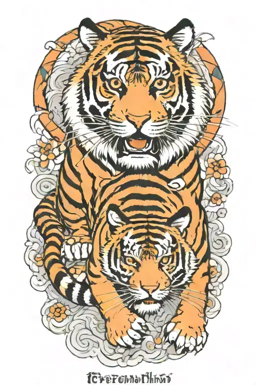 Tiger Fighting