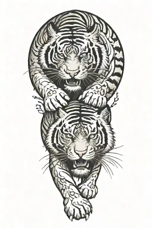 Tiger Fighting