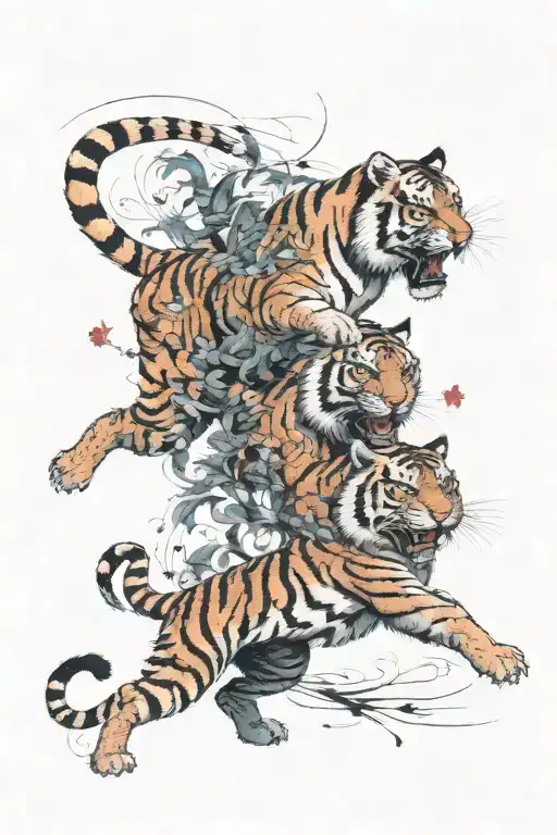 Tiger Fighting