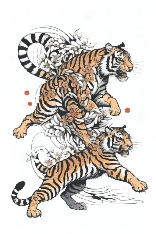 Tiger Fighting