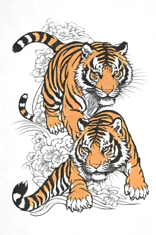 Tiger Fighting