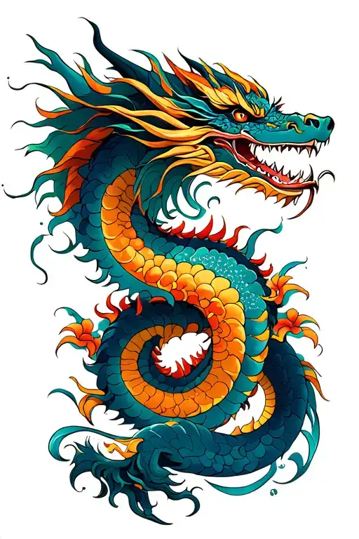 Aquarius And Dragon Internined