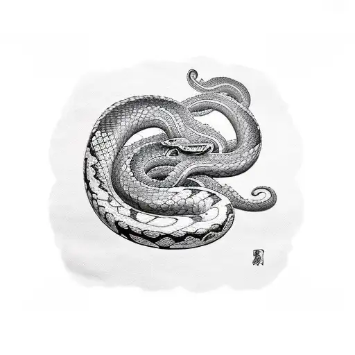 A Large Massive Snake