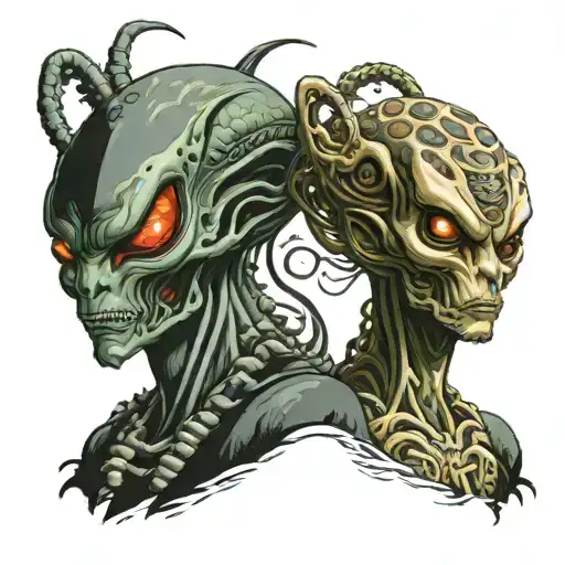 Best Friend Aliens One Tall