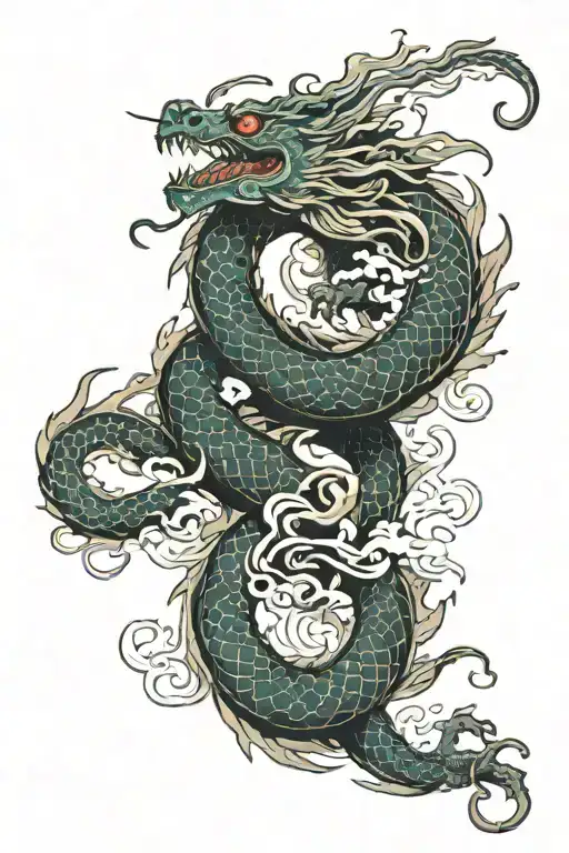 Dragon Breathing Fire