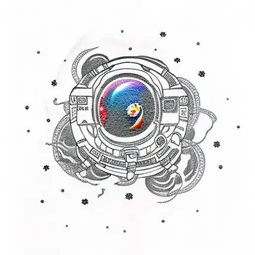 An Astronaut Who Runs Into A Black Hole