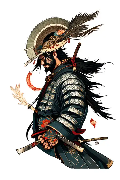 Heaven Gate And Samurai Forearm