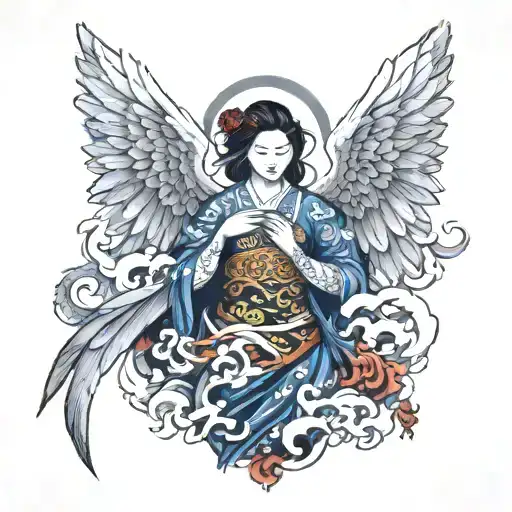 Angel With Hellish Wings