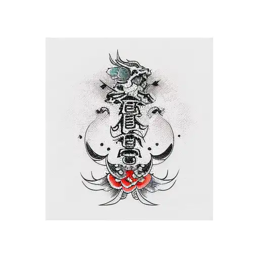 Dagger In Japanese Style