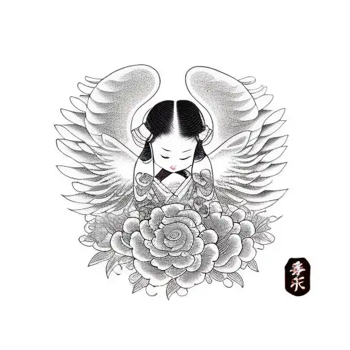 Angel With Chocolate