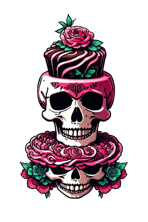 Cakes And Skull