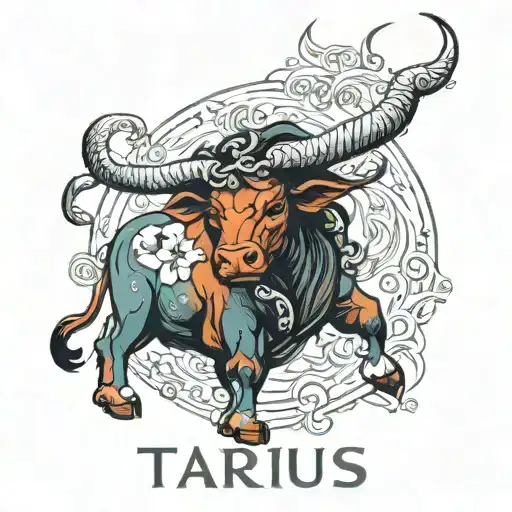 Taurus Zodiac Symbol With Name Calvin Peeing On The White With Birthday May 7 2002