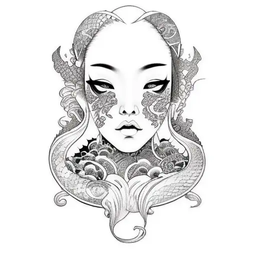 Mosnter Mermaid Just The Bust