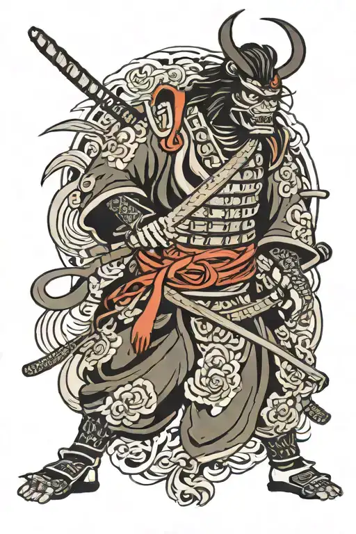 Shadow Samurai Warrior