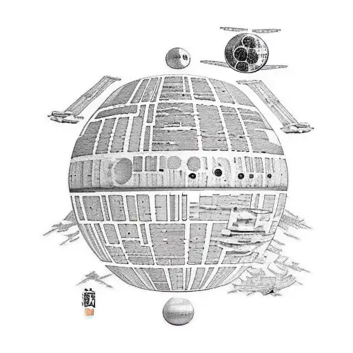 Atlas Carrying Deathstar