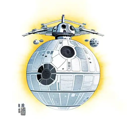 Atlas Carrying Deathstar