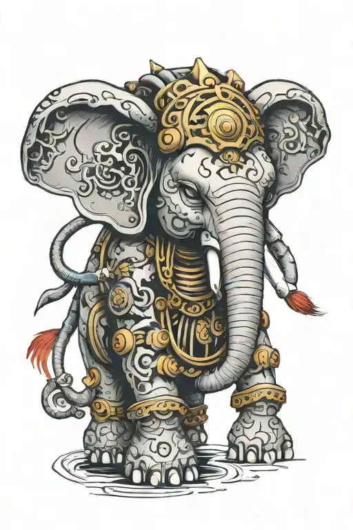 Robot Elephant Male