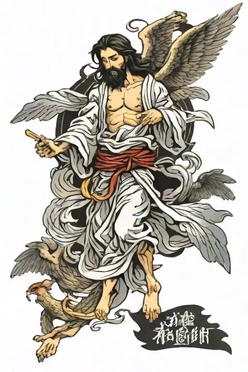 Jesus And A Legion Of Angels