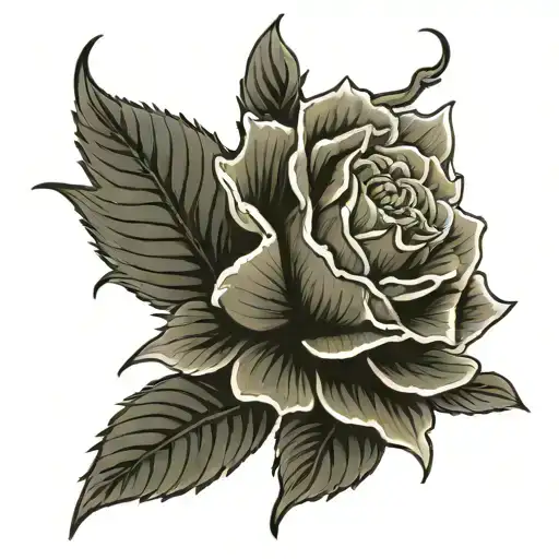 Allah God Rose Growing