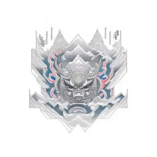 An Intricate Coding Algorithm Forming The Shape Of A Mountain