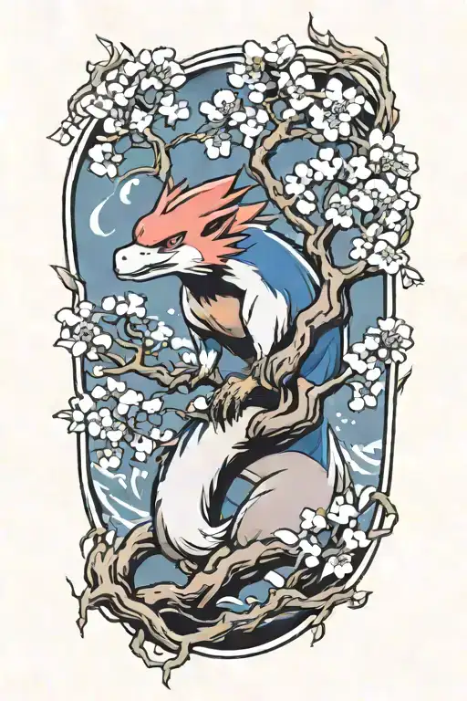 Typhlosion Blossom Tree