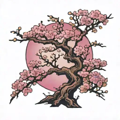 Pink Blossom Tree
