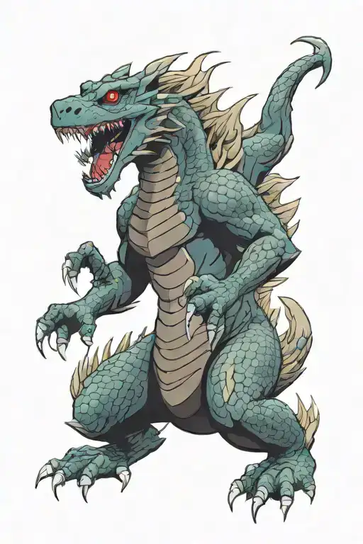 Pokemon Godzilla Spirited Away Dragon