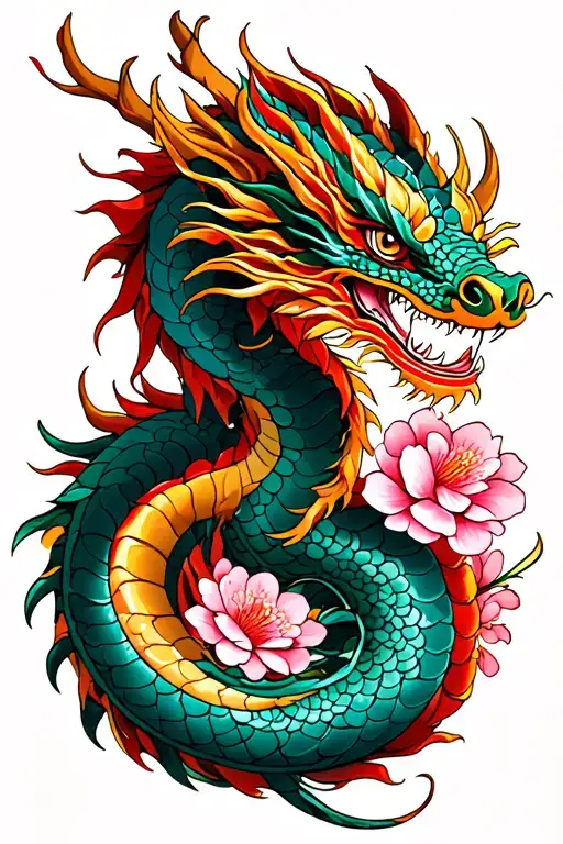 Dragon Cherry Blossom