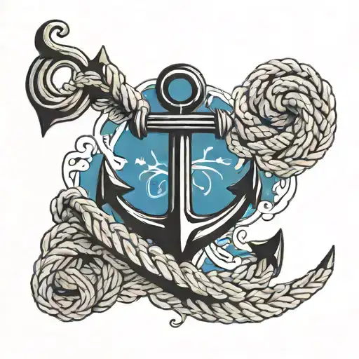Anchor With Rope