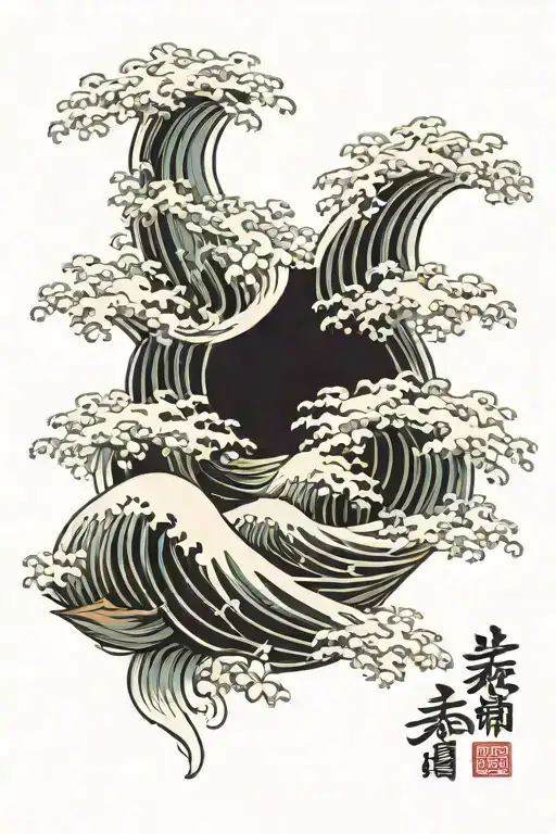 I Love You More In Japanese Waves