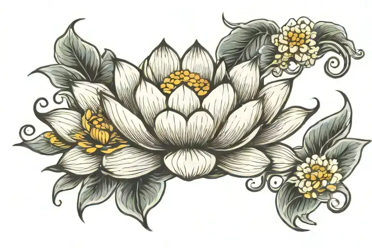 Symbol Lotus Flower