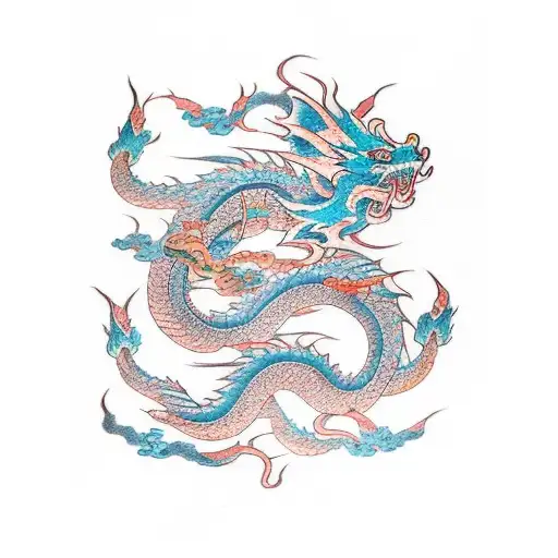 Dragon Colored