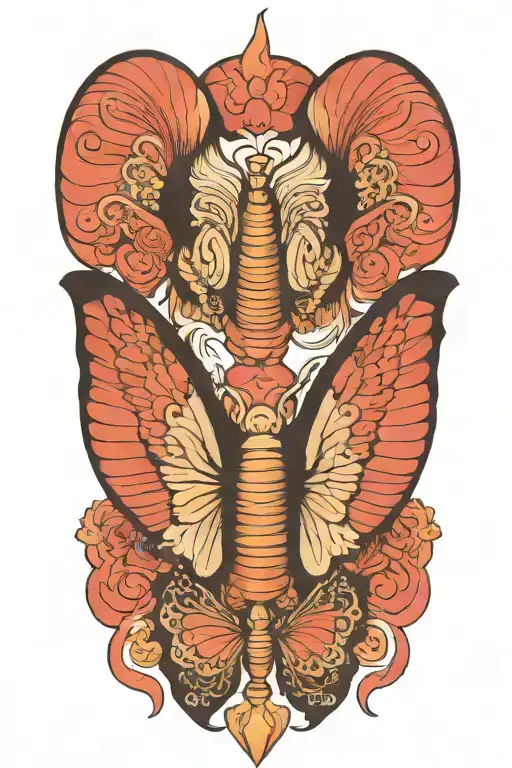 Make Ears Butterfly Wings Spread