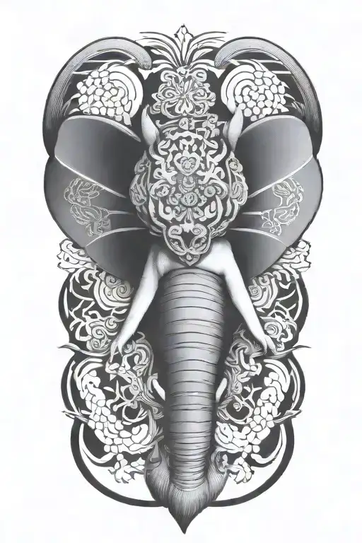 Make Ears Butterfly Wings Spread Wide