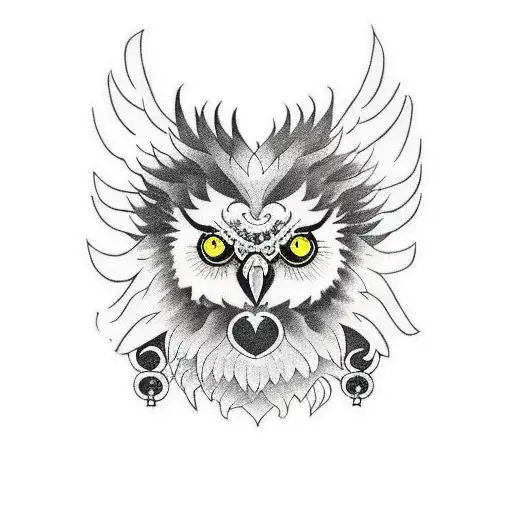 Owl Lion Raven