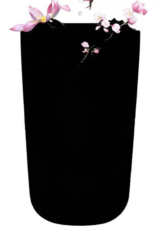 Lotus Flower Blooming Cherry Blossom