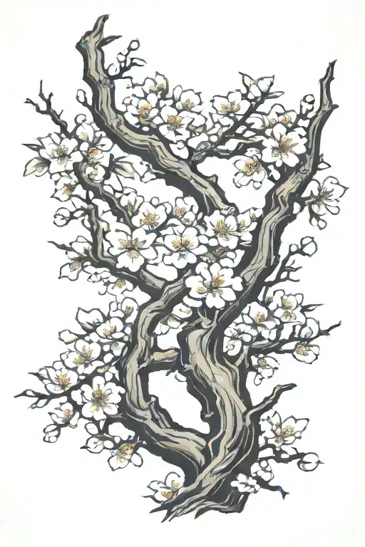 Sakura Tree Branch