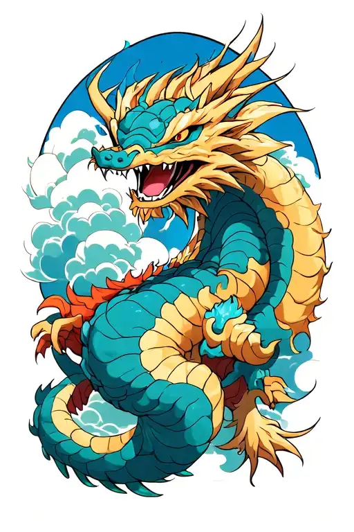 Sheng Long Dragon Ball Z Clouds