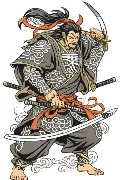 Anime Samurai Warrior