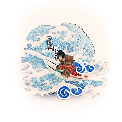 Samurai Surf Kanaka A Wave