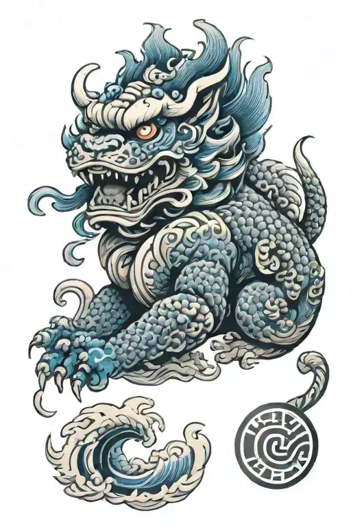 Foo Dog Sleeve