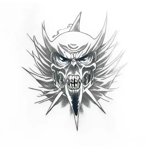 Levy Attack On Titan Sword Face Coming Out Of It