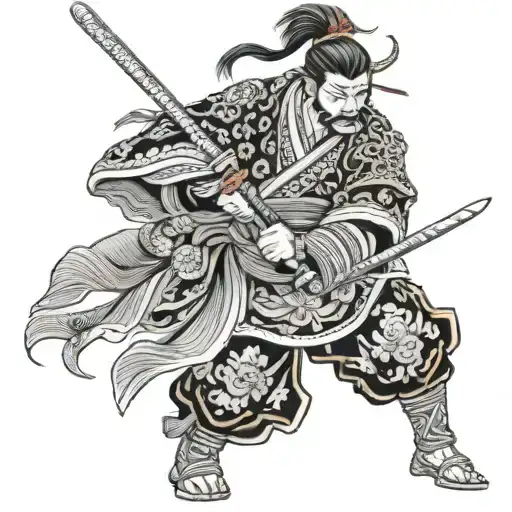 Japanese Samurai Warrior