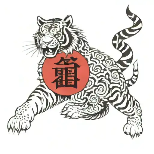Shotokan Karate Tiger And Dojo Kun