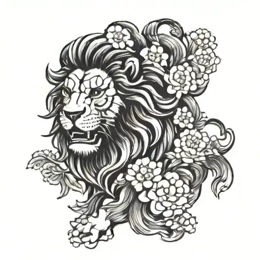 Flower Lion